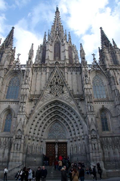 Guided Tour Gothic Quarter Cathedral Facade