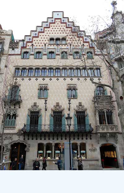 Barcelona Guided Tour Modernism Casa Amatller