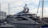 Barcelona Harbour Marina Mega yacht ACE